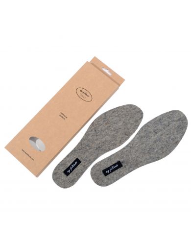 Felt insoles for adults